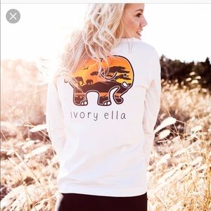 Ivory Ella sunset safari Tee